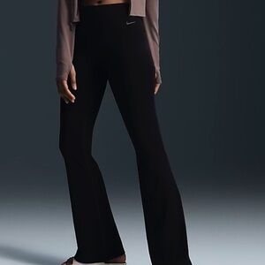 Nike Black Flare Boot Cut Pants